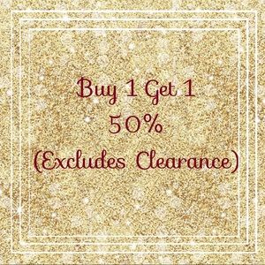 ‼️Buy 1 Get 1 50% Off Sale‼️